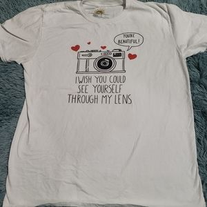 Unisex White Inspirational T-Shirt